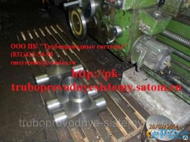 Тройник переходной ду 125х80 гост 22822-83 исп. 1, 2, 3, 4, фотография 2