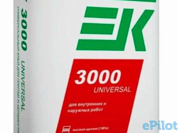 Клей для плитки ЕК 3000 UNIVERSAL (25 кг), фотография 1