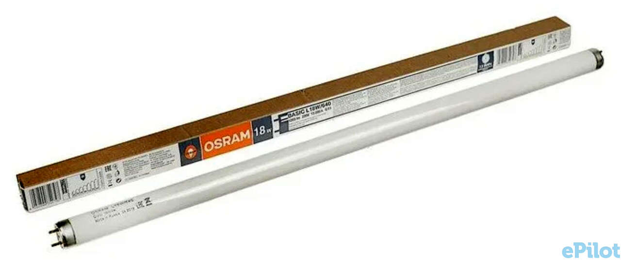 Лампа люминесцентная l 18w/865 g13 osram, фотография 1